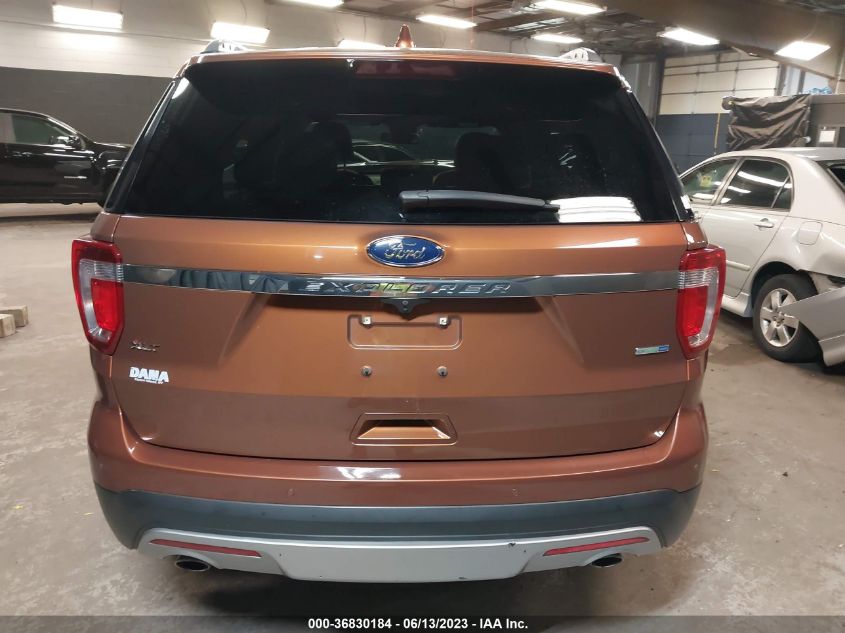 2017 FORD EXPLORER XLT - 1FM5K8DH9HGC02087