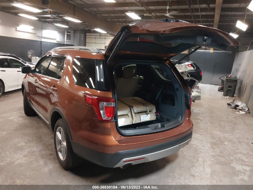 2017 FORD EXPLORER XLT - 1FM5K8DH9HGC02087