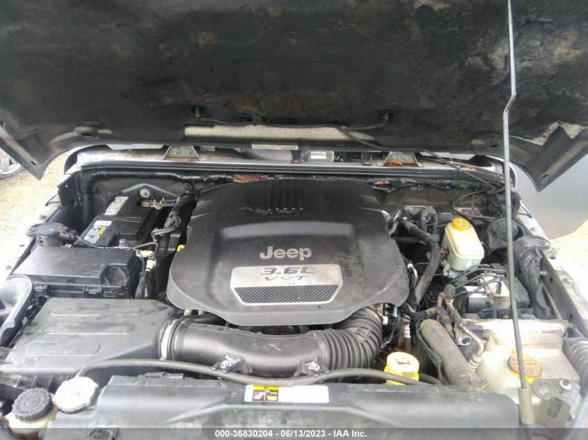 2013 JEEP WRANGLER UNLIMITED SAHARA - 1C4HJWEG8DL661997