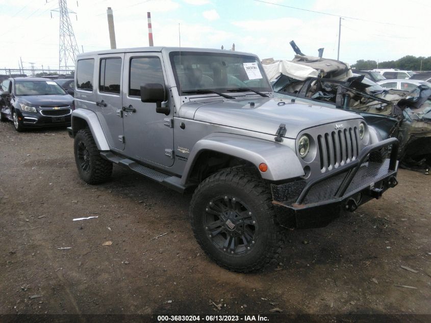 2013 JEEP WRANGLER UNLIMITED SAHARA - 1C4HJWEG8DL661997