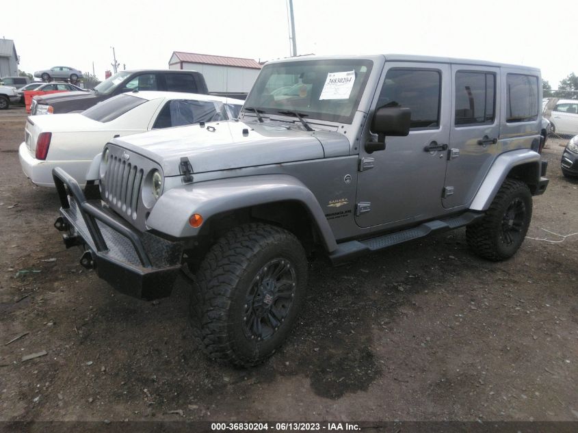 2013 JEEP WRANGLER UNLIMITED SAHARA - 1C4HJWEG8DL661997