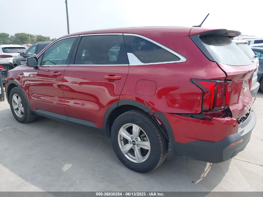 2022 KIA SORENTO LX - 5XYRG4LC6NG123643