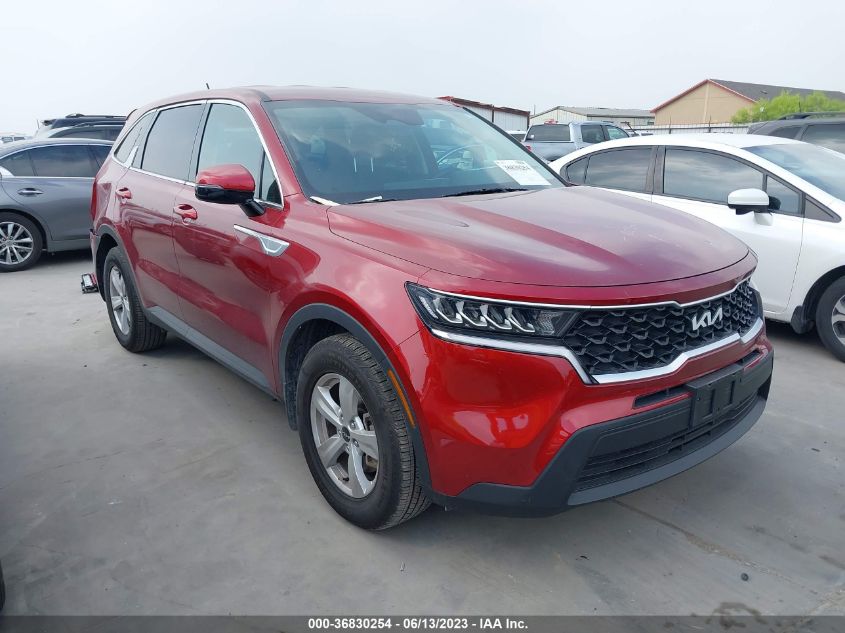 2022 KIA SORENTO LX - 5XYRG4LC6NG123643