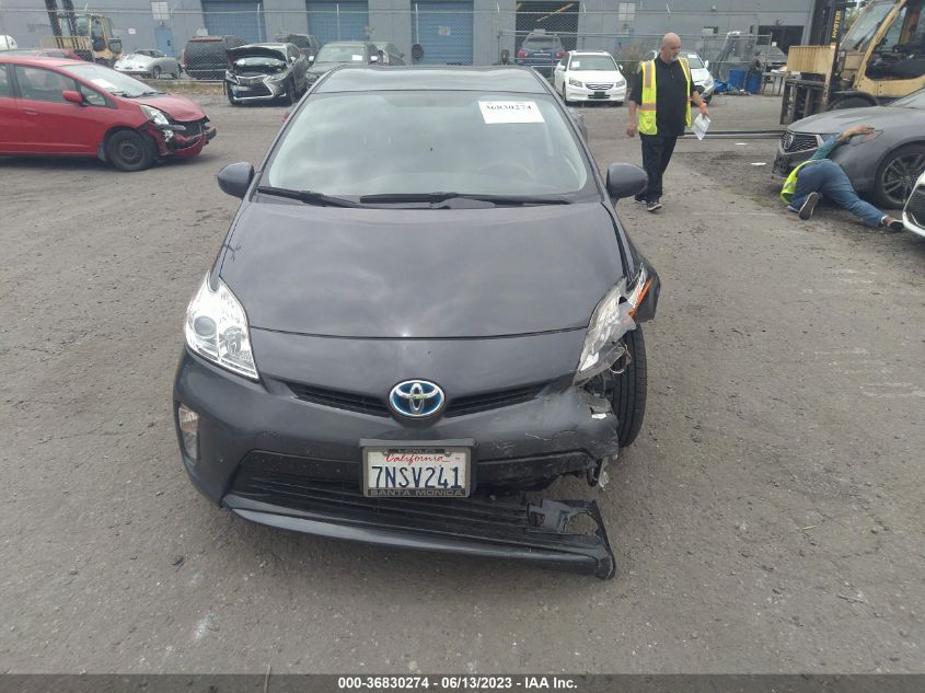 2015 TOYOTA PRIUS FOUR - JTDKN3DU3F0474512