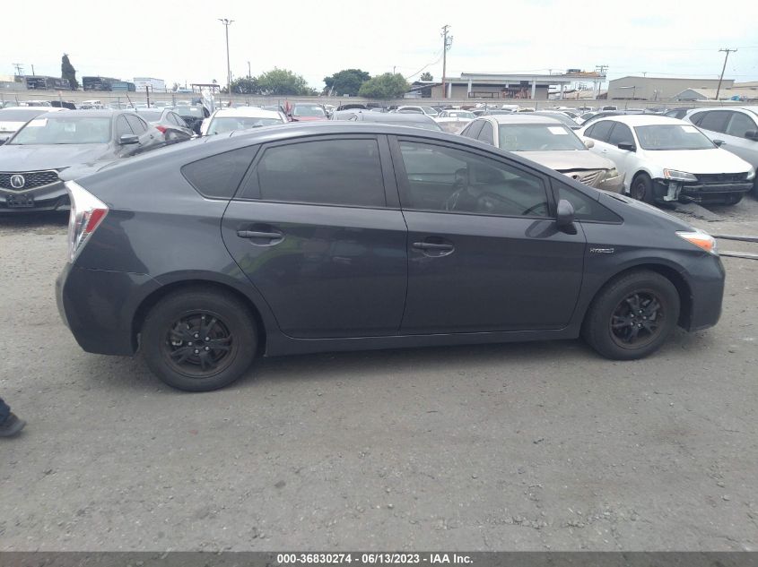 2015 TOYOTA PRIUS FOUR - JTDKN3DU3F0474512