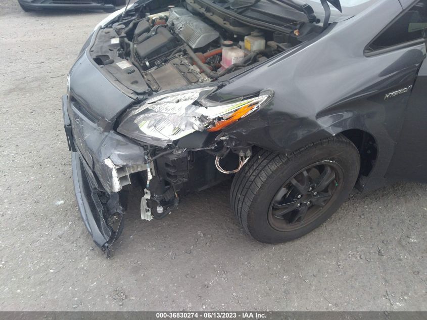 2015 TOYOTA PRIUS FOUR - JTDKN3DU3F0474512