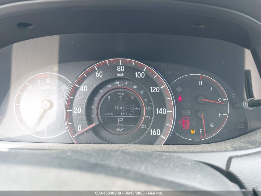 2016 HONDA ACCORD SEDAN SPORT - 1HGCR2F5XGA028265