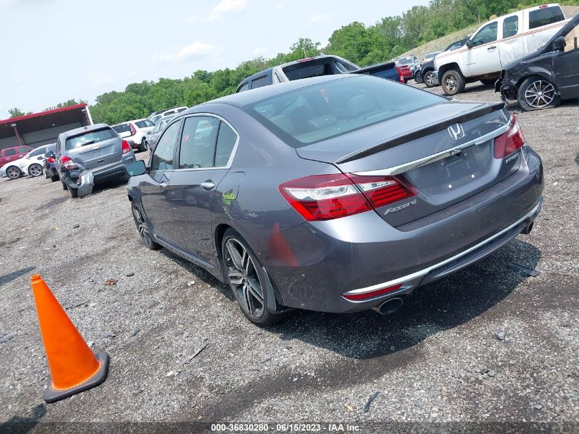 2016 HONDA ACCORD SEDAN SPORT - 1HGCR2F5XGA028265