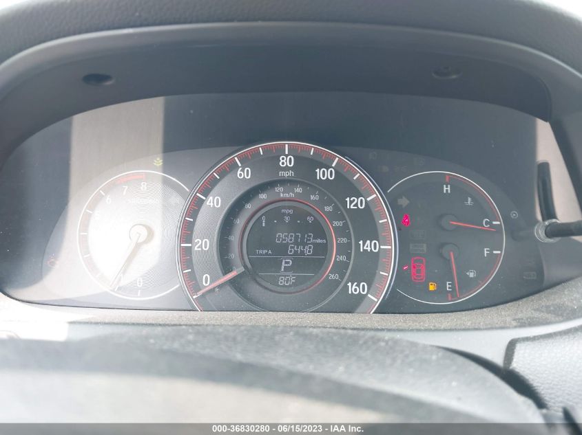 2016 HONDA ACCORD SEDAN SPORT - 1HGCR2F5XGA028265