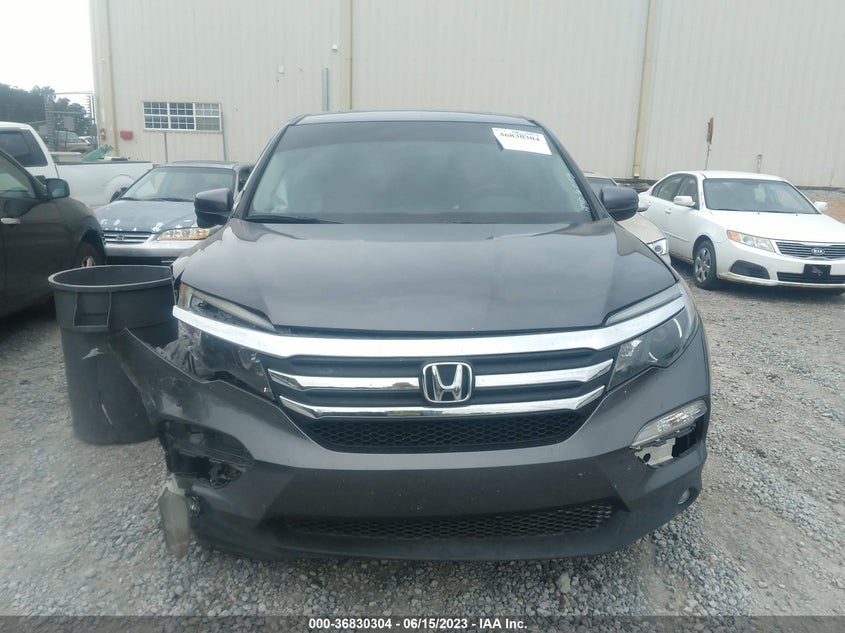 VIN 5FNYF5H54HB006752 2017 HONDA PILOT EX-L