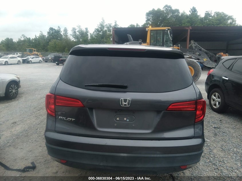 VIN 5FNYF5H54HB006752 2017 HONDA PILOT EX-L