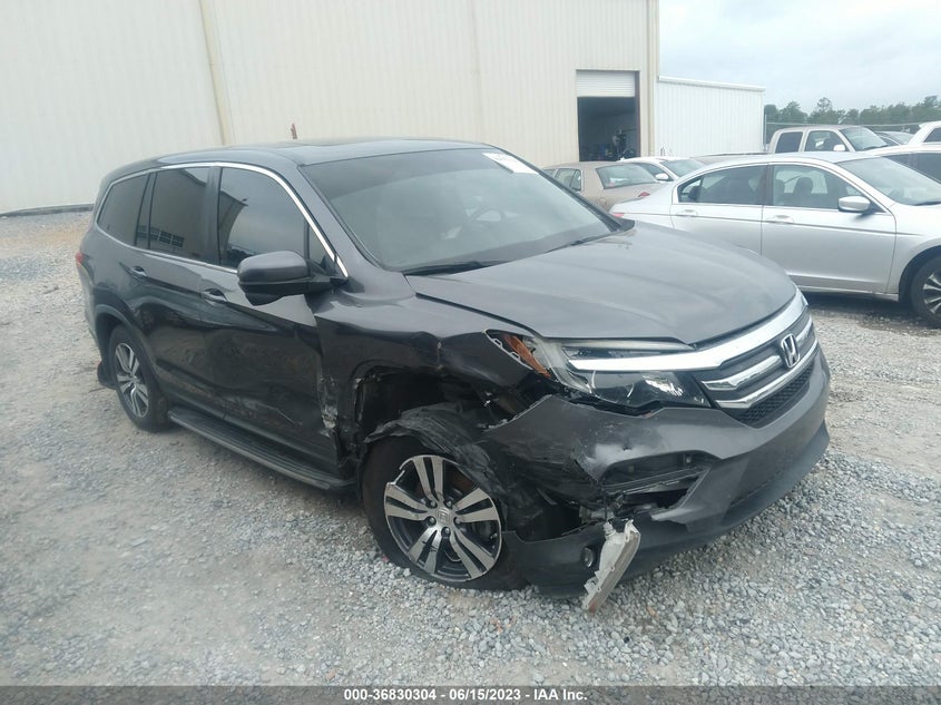 VIN 5FNYF5H54HB006752 2017 HONDA PILOT EX-L