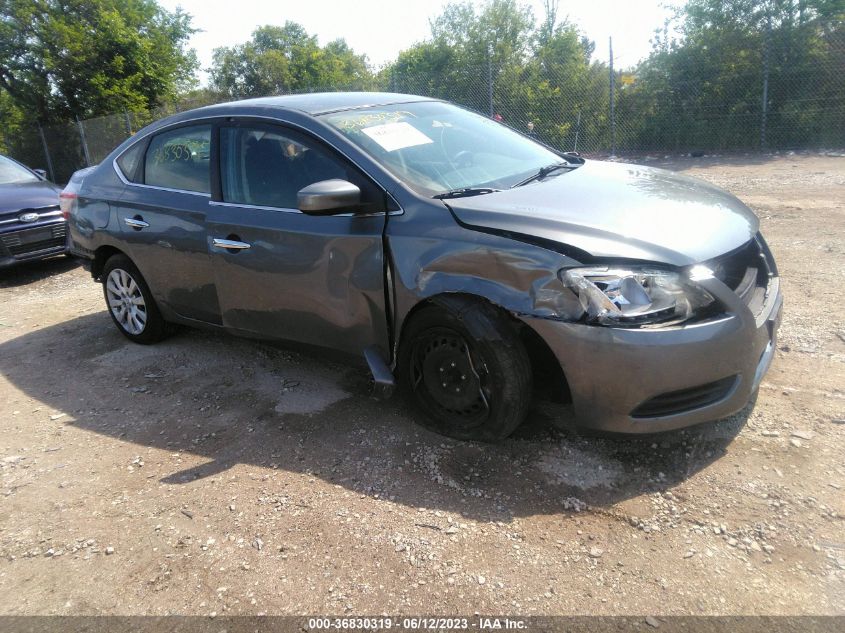 2015 NISSAN SENTRA S - 3N1AB7AP5FY338479