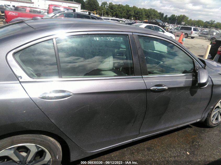 2016 HONDA ACCORD SEDAN EX-L - 1HGCR2F85GA195756