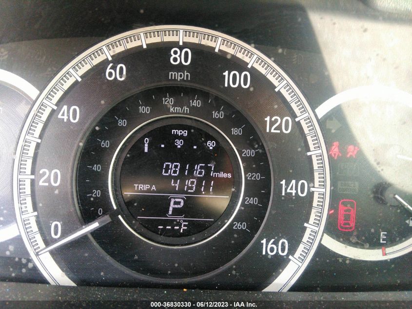 2016 HONDA ACCORD SEDAN EX-L - 1HGCR2F85GA195756