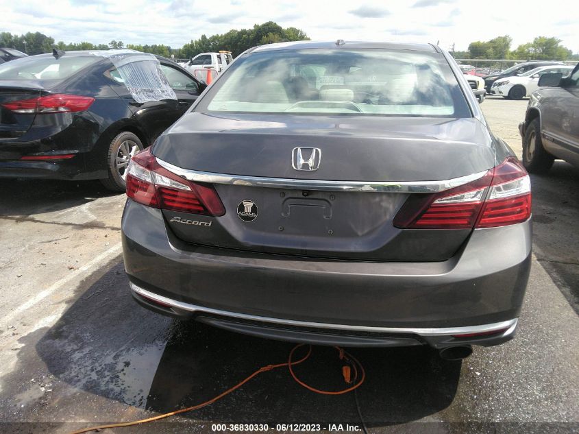 2016 HONDA ACCORD SEDAN EX-L - 1HGCR2F85GA195756