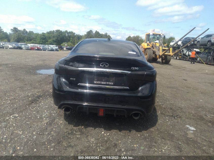 2017 INFINITI Q50 3.0T SIGNATURE EDITION - JN1EV7AR8HM837566