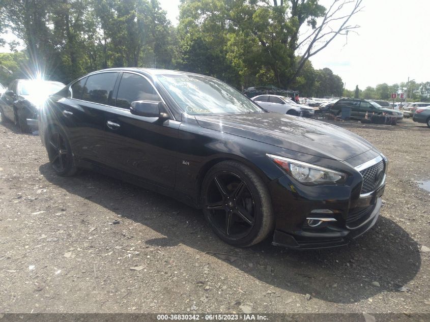 2017 INFINITI Q50 3.0T SIGNATURE EDITION - JN1EV7AR8HM837566