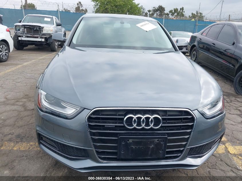 2014 AUDI A4 PREMIUM - WAUBFAFL0EN005978