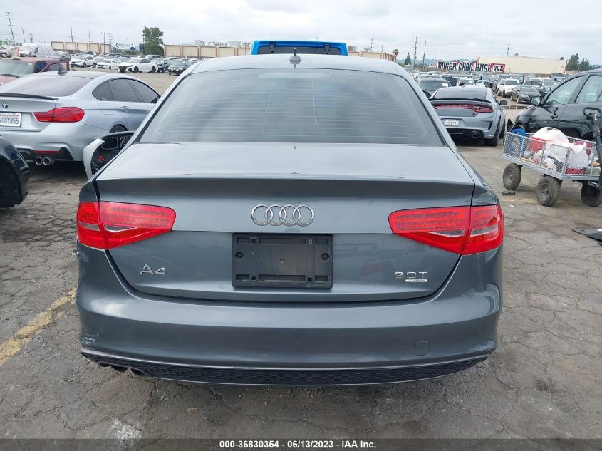 2014 AUDI A4 PREMIUM - WAUBFAFL0EN005978