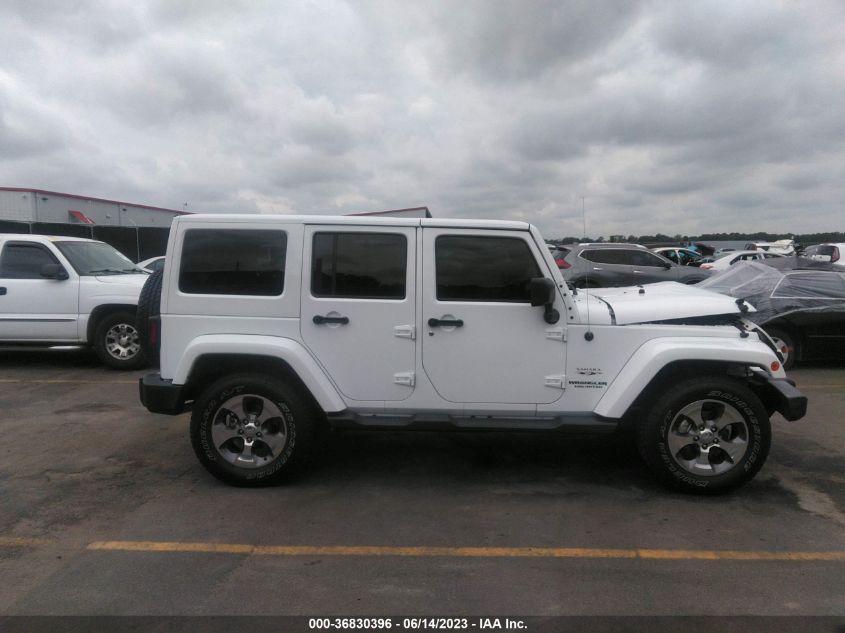2016 JEEP WRANGLER UNLIMITED SAHARA - 1C4BJWEGXGL250885