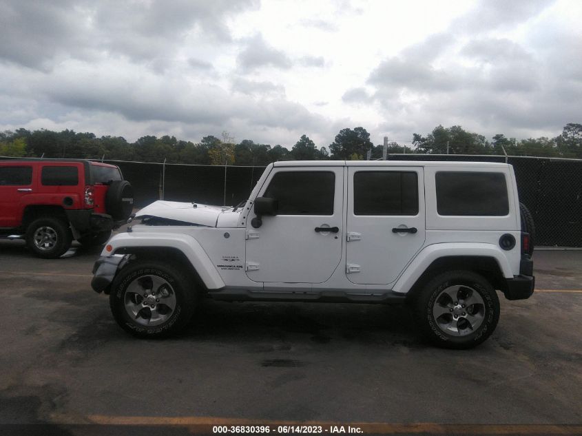 2016 JEEP WRANGLER UNLIMITED SAHARA - 1C4BJWEGXGL250885