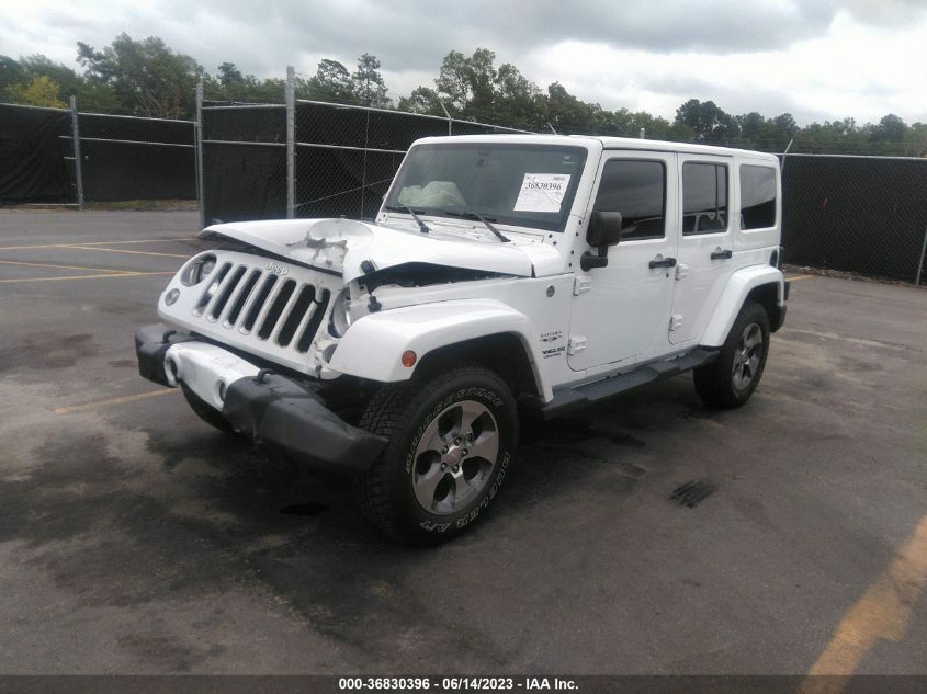 2016 JEEP WRANGLER UNLIMITED SAHARA - 1C4BJWEGXGL250885