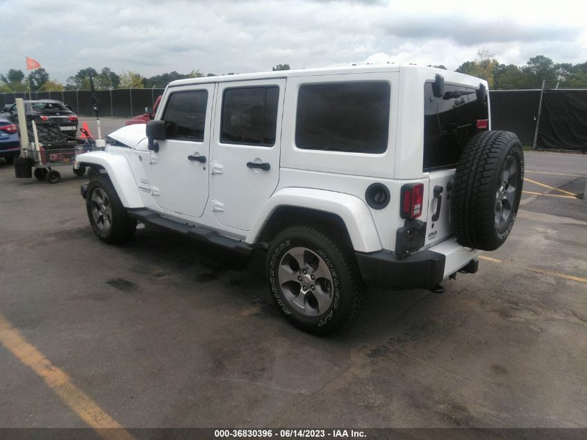 2016 JEEP WRANGLER UNLIMITED SAHARA - 1C4BJWEGXGL250885