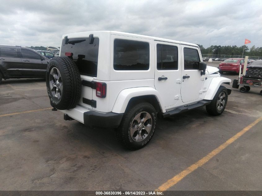 2016 JEEP WRANGLER UNLIMITED SAHARA - 1C4BJWEGXGL250885