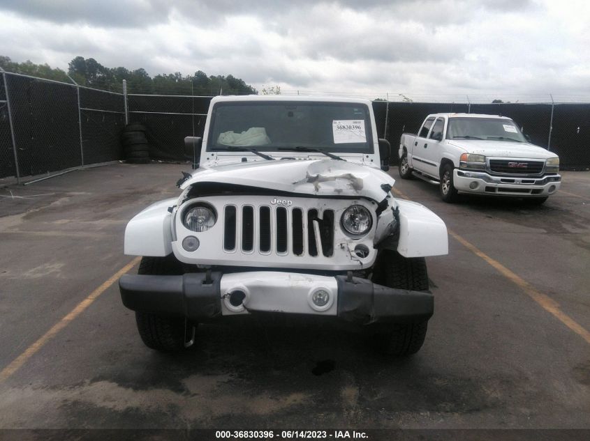 2016 JEEP WRANGLER UNLIMITED SAHARA - 1C4BJWEGXGL250885