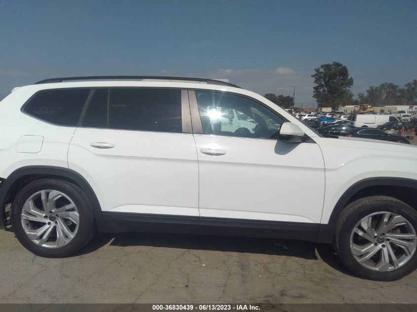 2021 VOLKSWAGEN ATLAS 3.6L V6 SE W/TECHNOLOGY - 1V2JR2CA4MC515497