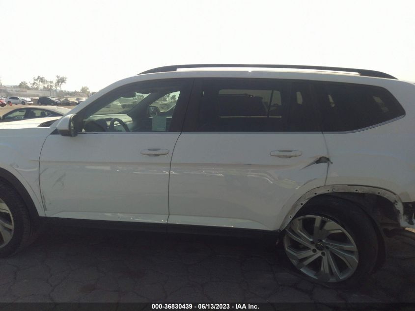 2021 VOLKSWAGEN ATLAS 3.6L V6 SE W/TECHNOLOGY - 1V2JR2CA4MC515497