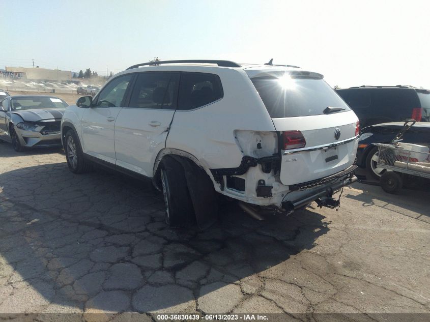 2021 VOLKSWAGEN ATLAS 3.6L V6 SE W/TECHNOLOGY - 1V2JR2CA4MC515497