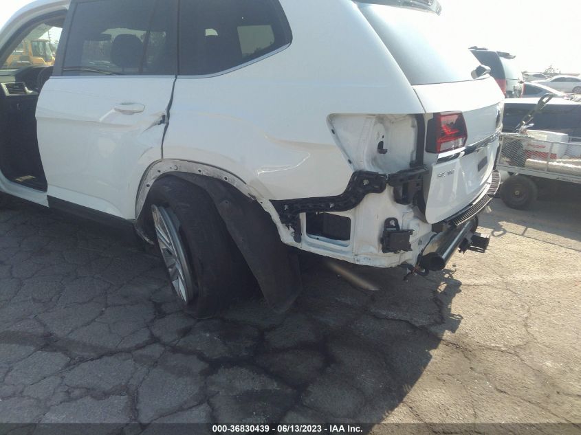 2021 VOLKSWAGEN ATLAS 3.6L V6 SE W/TECHNOLOGY - 1V2JR2CA4MC515497
