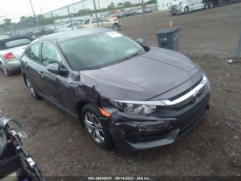 2017 HONDA CIVIC SEDAN LX - 19XFC2F56HE055023