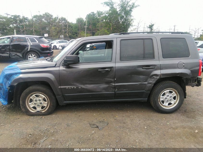 2017 JEEP PATRIOT SPORT - 1C4NJPBA0HD149546