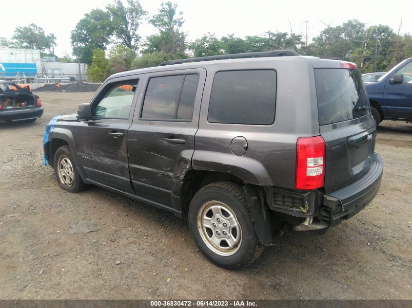 2017 JEEP PATRIOT SPORT - 1C4NJPBA0HD149546