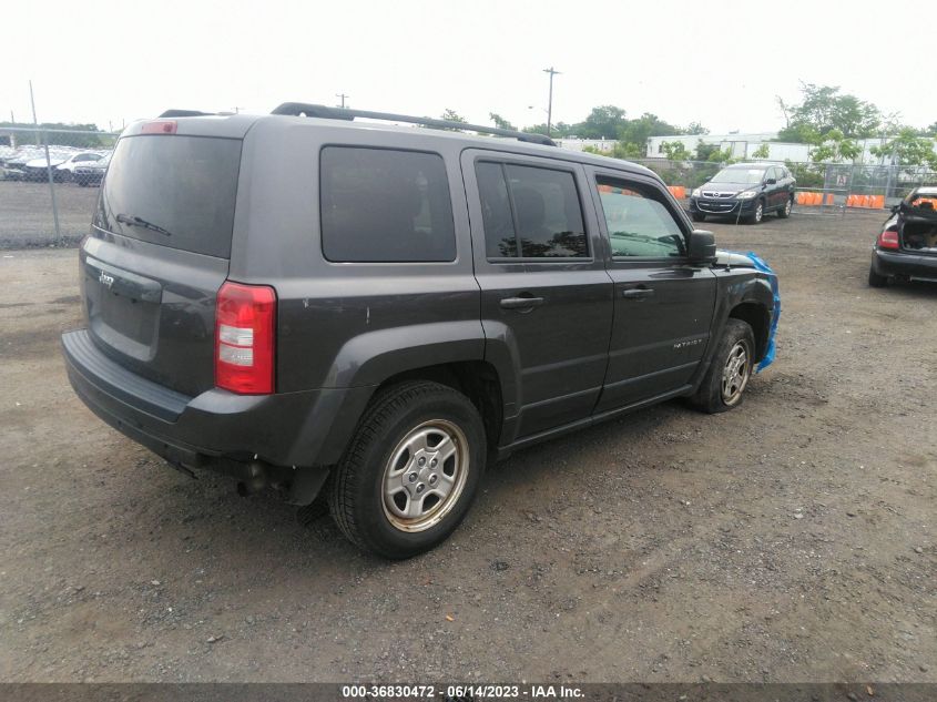 2017 JEEP PATRIOT SPORT - 1C4NJPBA0HD149546