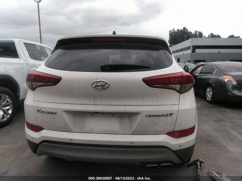 2017 HYUNDAI TUCSON LIMITED - KM8J33A21HU590433