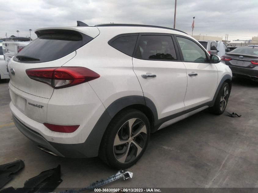 2017 HYUNDAI TUCSON LIMITED - KM8J33A21HU590433