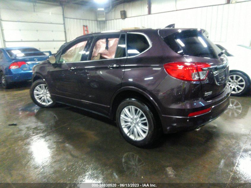 2017 BUICK ENVISION PREFERRED - LRBFXASA7HD072513