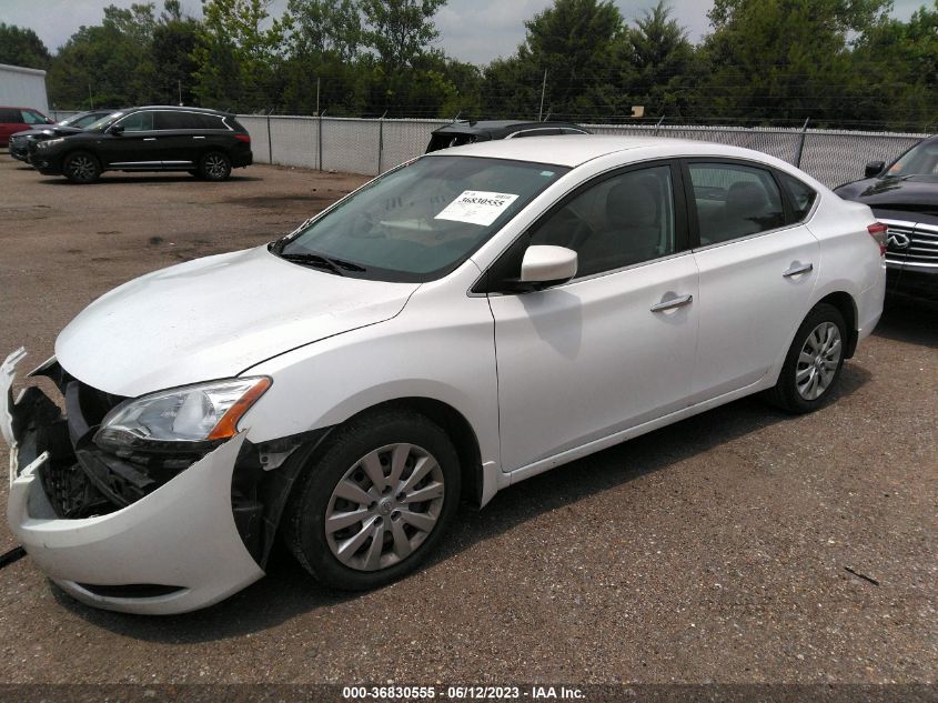 2015 NISSAN SENTRA SV - 3N1AB7AP7FY226346