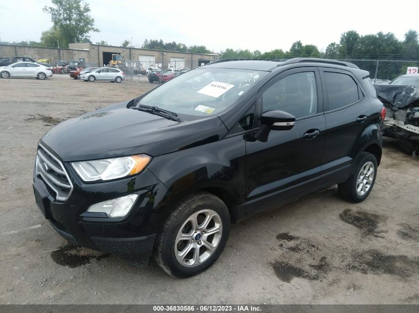 2020 FORD ECOSPORT SE - MAJ6S3GL6LC365605