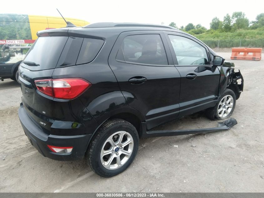 2020 FORD ECOSPORT SE - MAJ6S3GL6LC365605