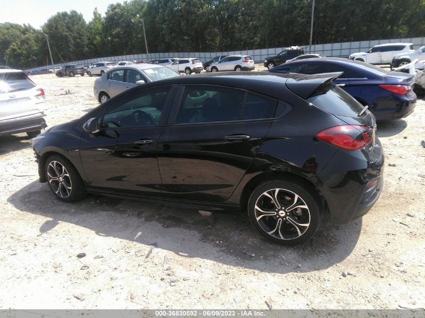 2019 CHEVROLET CRUZE LT - 3G1BE6SM4KS572268