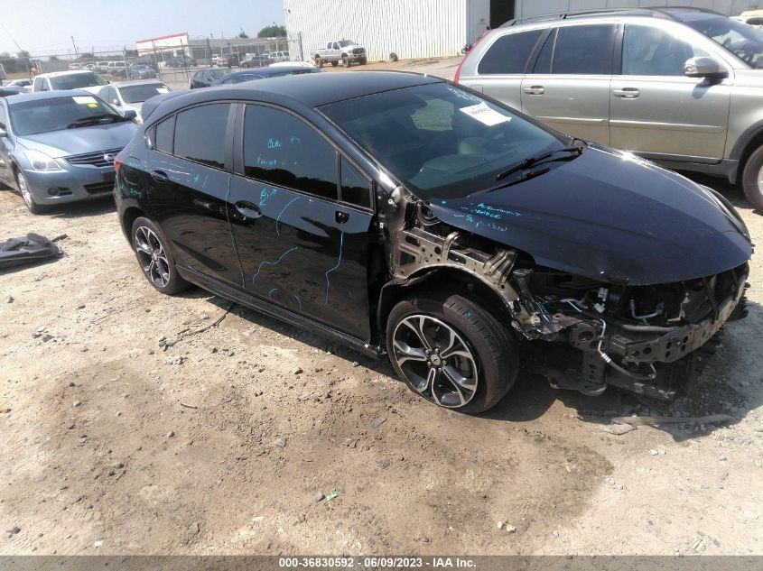 2019 CHEVROLET CRUZE LT - 3G1BE6SM4KS572268