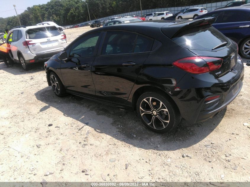 2019 CHEVROLET CRUZE LT - 3G1BE6SM4KS572268