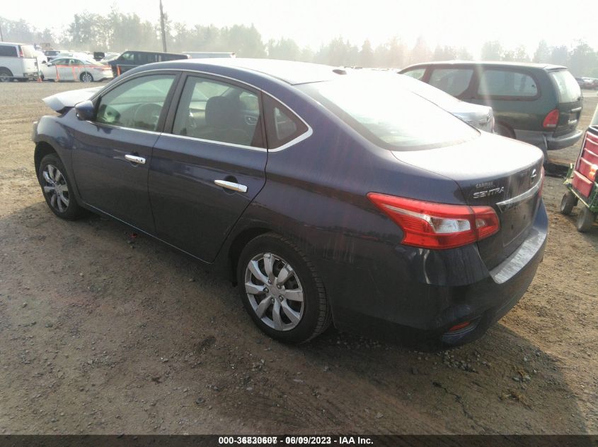 2017 NISSAN SENTRA SV - 3N1AB7AP0HY272037