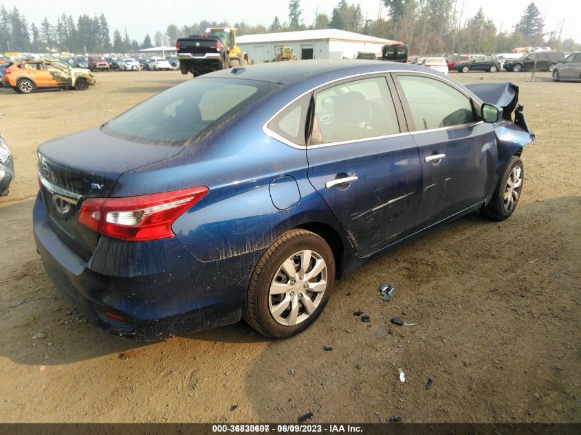 2017 NISSAN SENTRA SV - 3N1AB7AP0HY272037