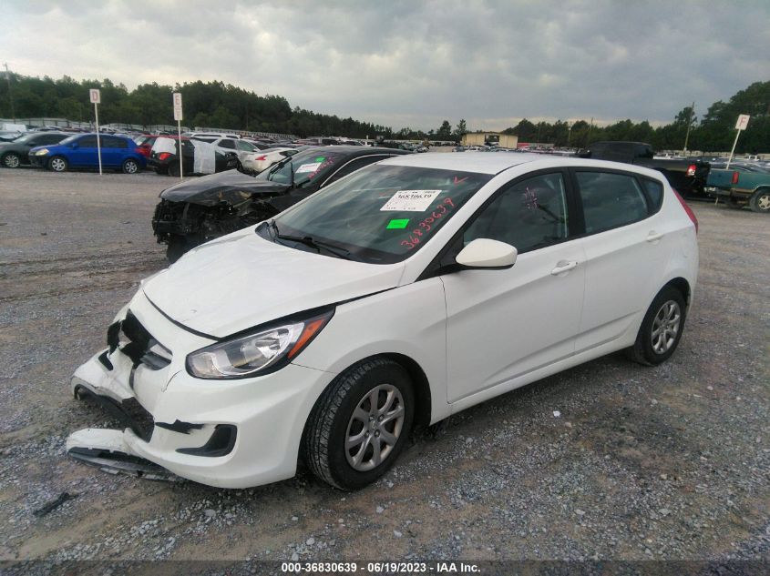 2014 HYUNDAI ACCENT GS - KMHCT5AEXEU167036
